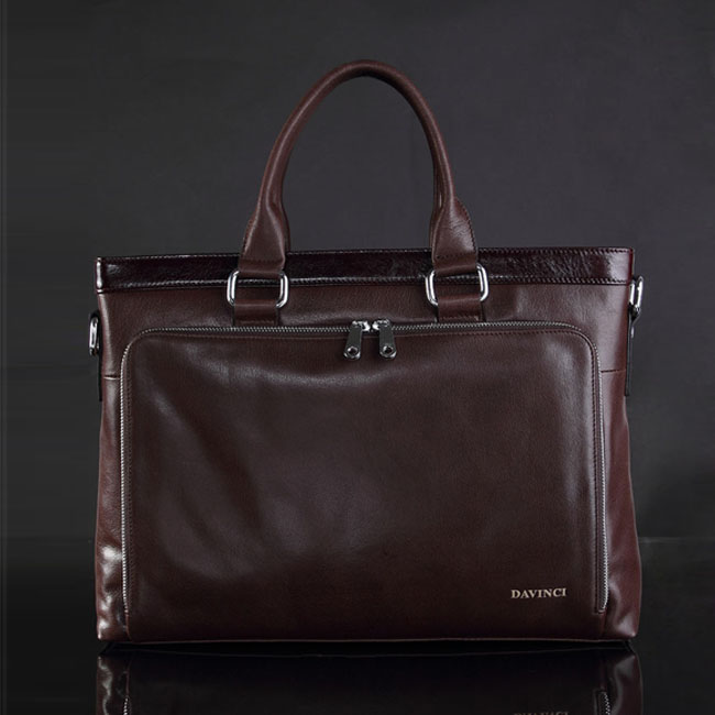 P130117牛皮公文包